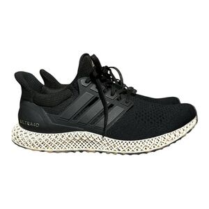Adidas Ultra4D Black Gold Metallic Running Shoes IG2264 Mens Size 12